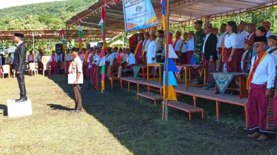 Hardiknas 2026 di Wongka, Diujung Rotan Ada Emas