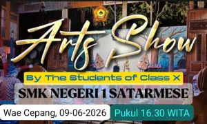 Pentas Seni SMKN 1 Satarmese Labirin Jiwa dalam Ruang Ekspresi Diri